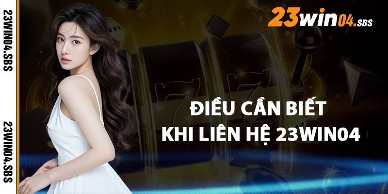 Những Điều Người Chơi Cần Biết Khi Liên Hệ 23win04